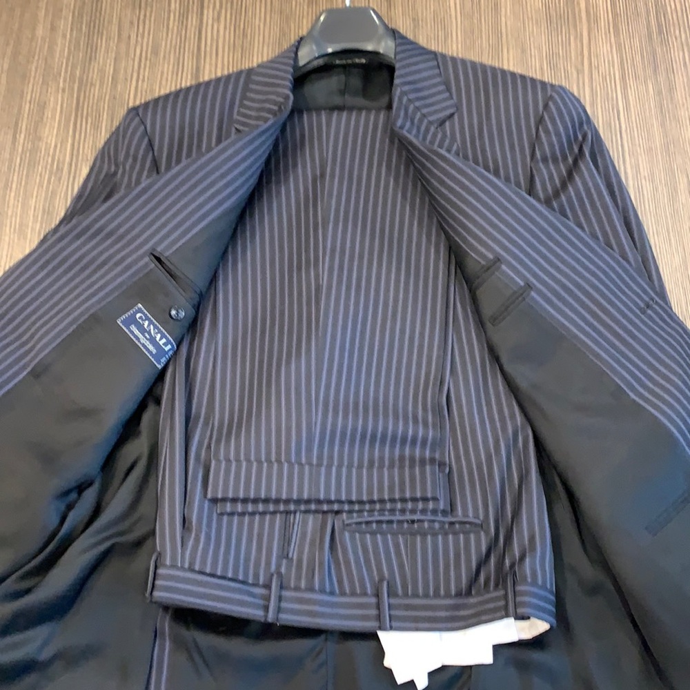 Men’s Canali Pinstripe suit